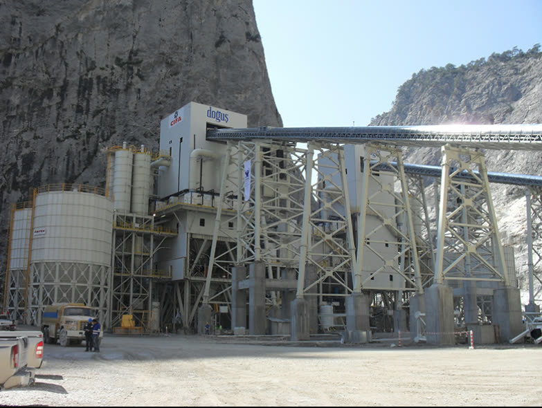 Boyabat Barajı CIFA 2 Ünite Beton Santrali