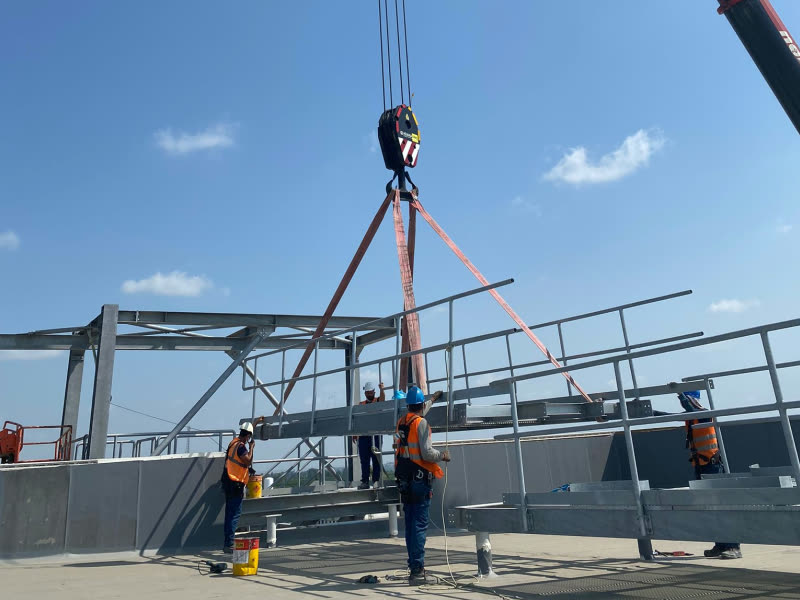 Corteva Tohum Fabrikası — Çatı Yürüyüş Yolları Montajı — 2/3